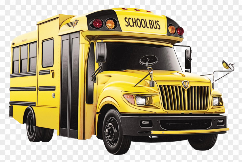 Model Car Public Transport School Background Design PNG