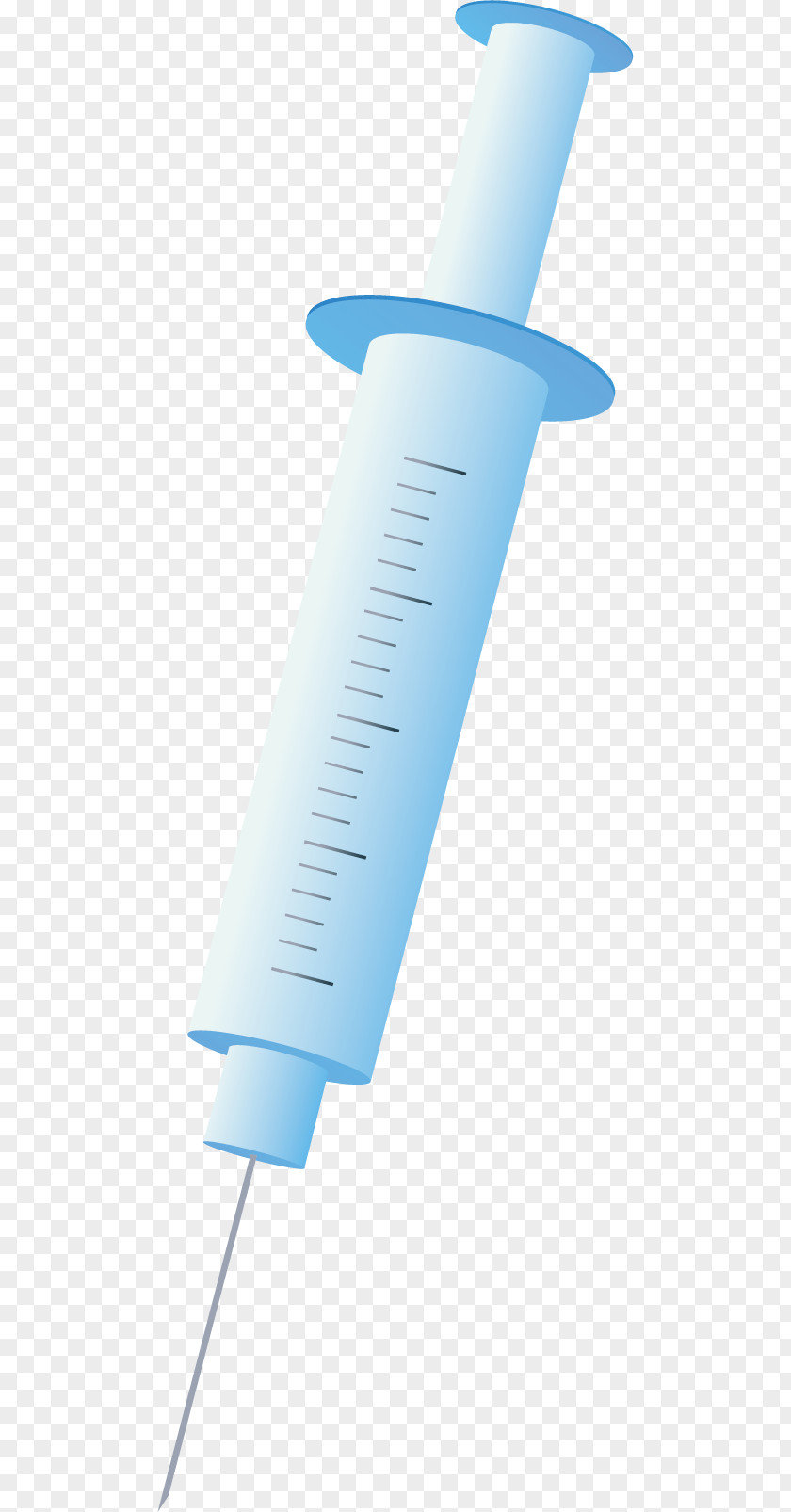 Syringe Vector Material Injection PNG