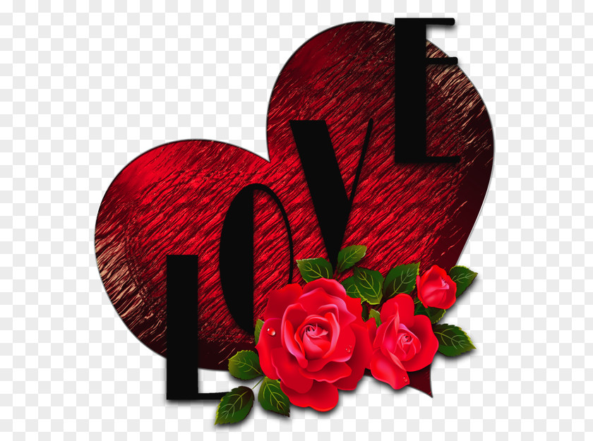 Transparent Heart With Roses And Love Picture Rose Clip Art PNG