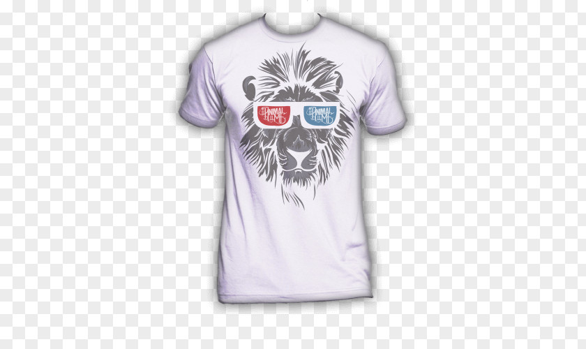 T Shirt 3d T-shirt Lion Hoodie Clothing Crew Neck PNG