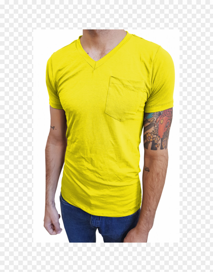 T-shirt Collar Sleeve Pocket PNG