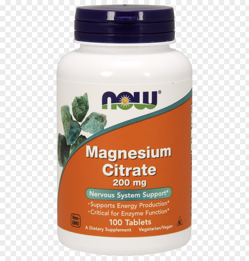 Tablet Dietary Supplement Magnesium Citrate Deficiency 2-hydroxypropane-1,2,3-tricarboxylate PNG