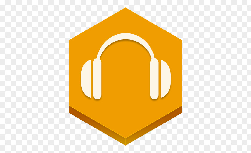 Audio Angle Brand Yellow PNG angle brand yellow, Google play music, white headphones illustration clipart PNG