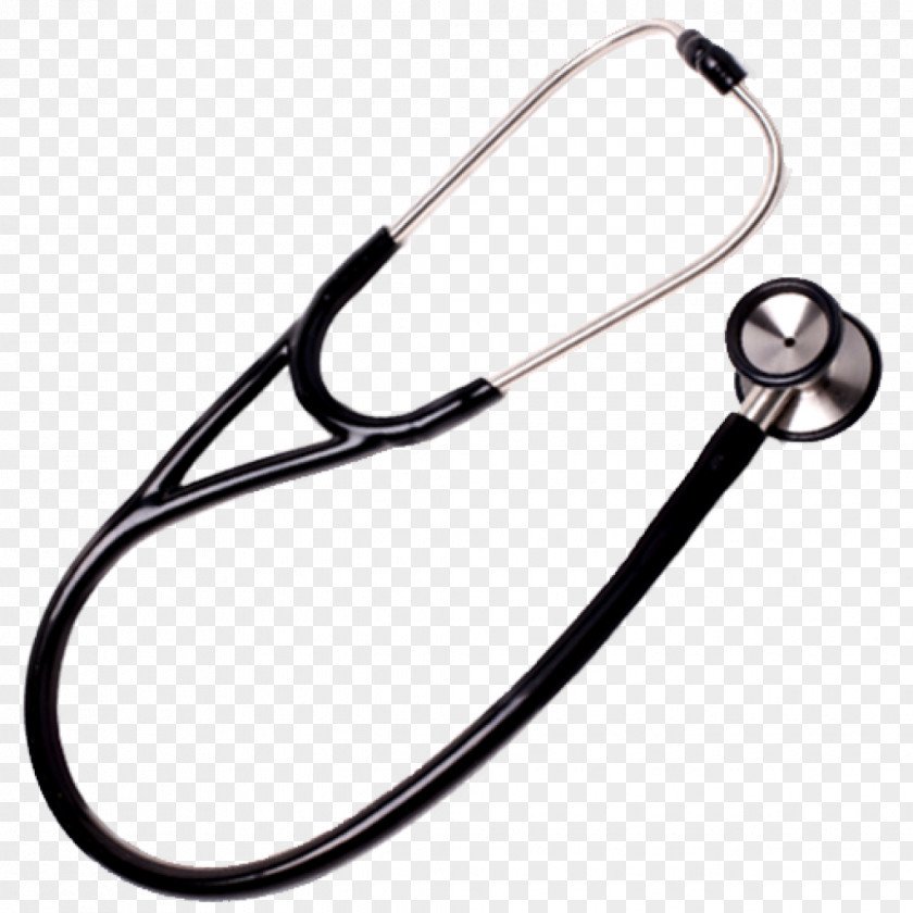 Auscultation Stethoscope Hospital Bed Medical Equipment Cardiology PNG