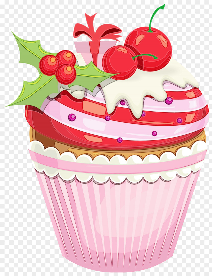 Baking Cup Pink Food Cupcake Cake PNG