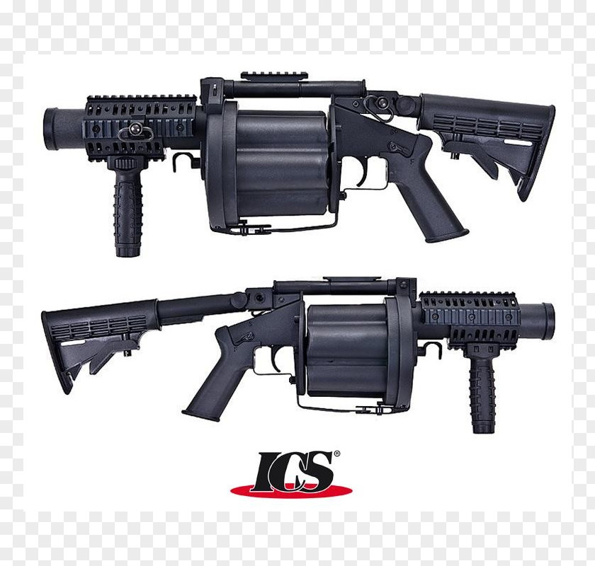 Grenade Launcher Milkor MGL 40 Mm M203 PNG