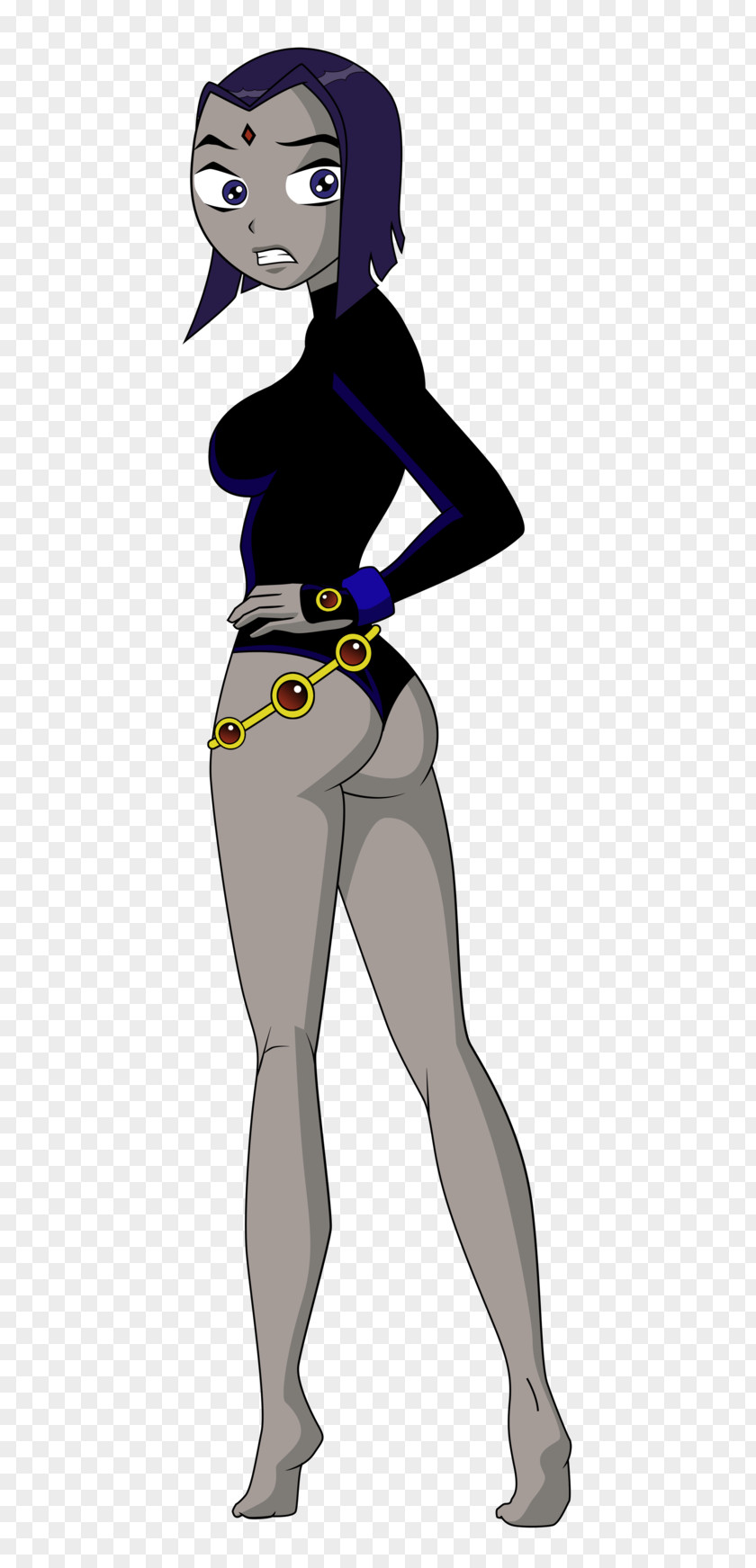 Teen Titans Raven Beast Boy Starfire Cartoon PNG