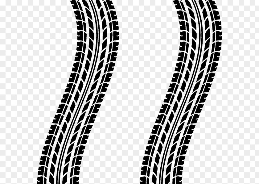 Track Car Tire Tread Continuous Clip Art PNG
