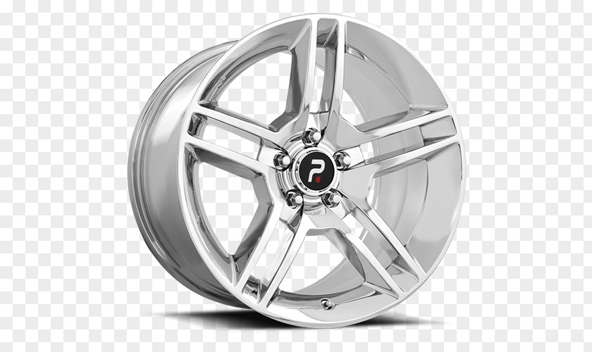 Chromium Plated Alloy Wheel Car Rim Shelby Mustang PNG