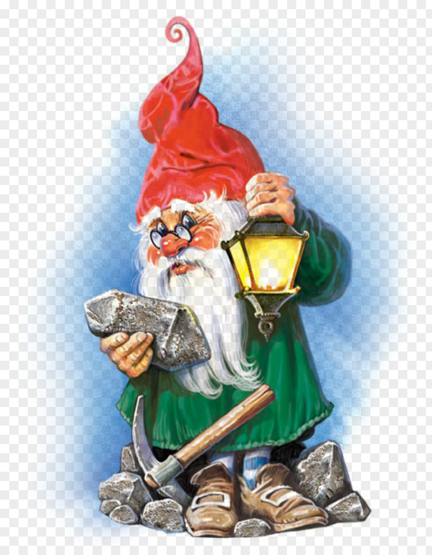 Dwarf Illustrator Christmas Gnome PNG