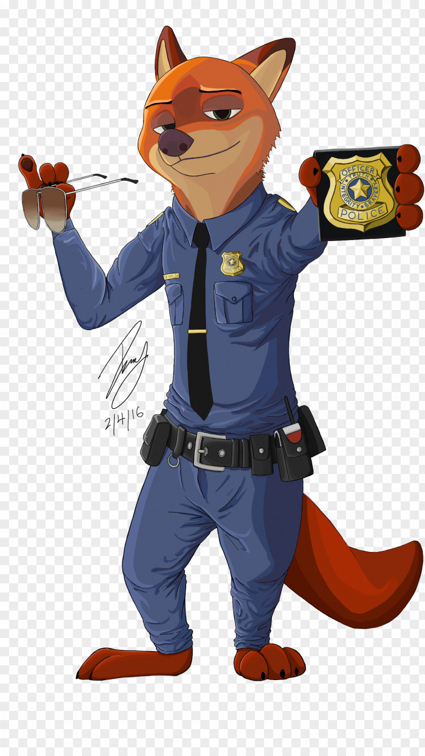 Gazelle Nick Wilde Police Officer Chief Bogo YouTube PNG