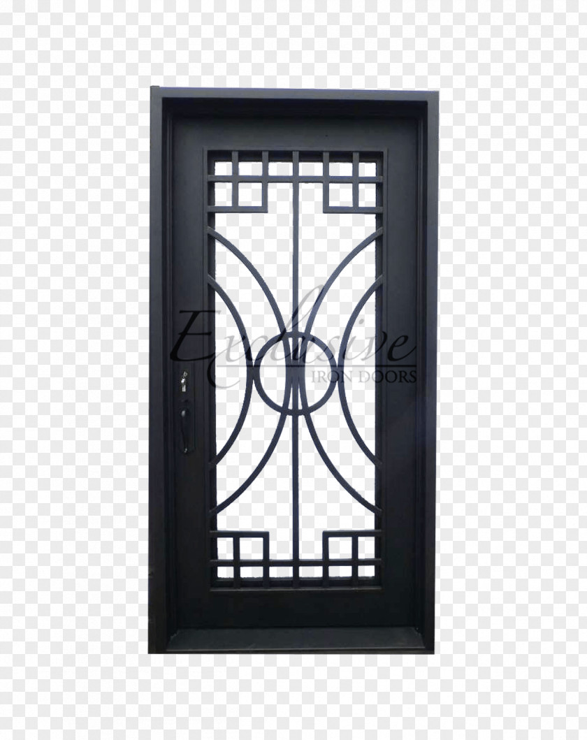 Iron Wrought Window Door Metal PNG