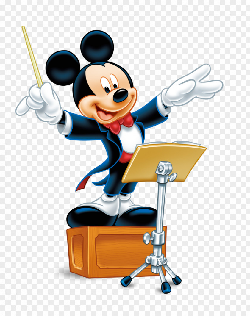 Pinocchio Mickey Mouse Minnie Conductor Baton Clip Art PNG