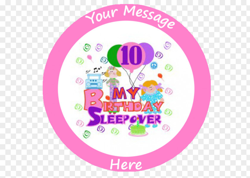Birthday Balloon Clip Art Sleepover Logo PNG