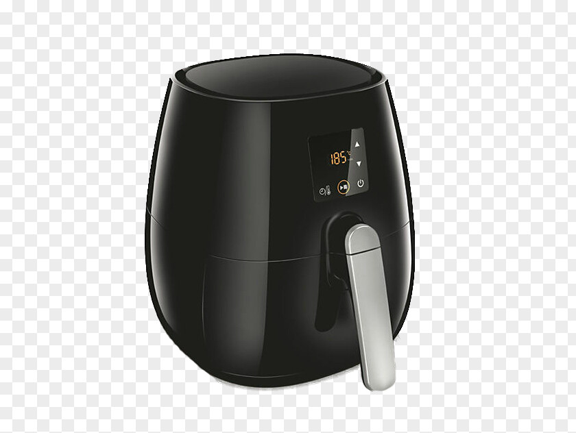 Black Smart Rice Cooker Air Fryer Philips French Fries Amazon.com Frying PNG