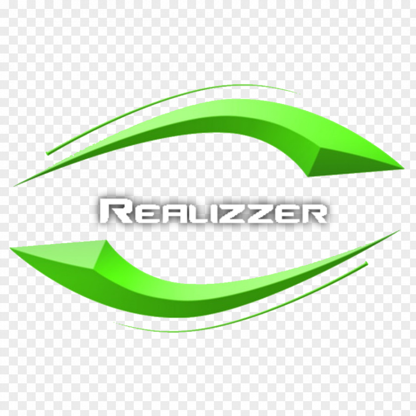 Light Laser Logo Green Brand Line PNG