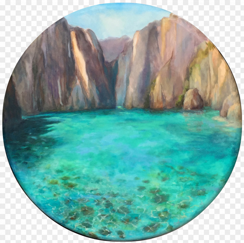 Painting Oil Canvas Landscape PNG