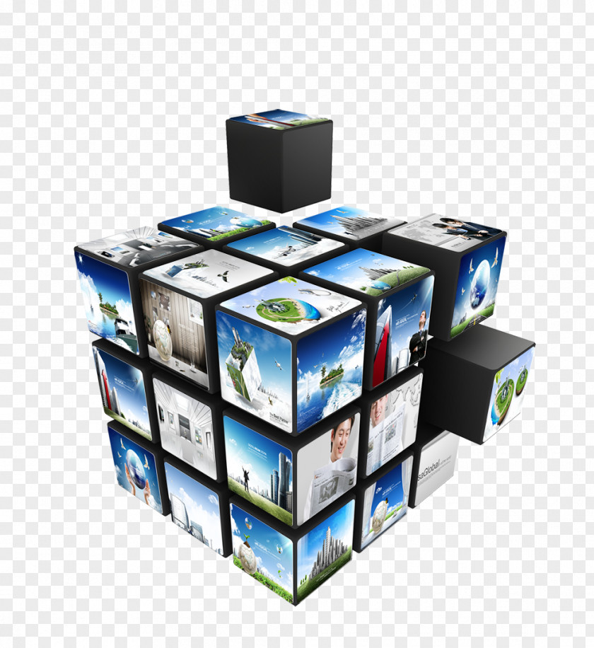 Rubik's Cube Rubiks Three-dimensional Space PNG