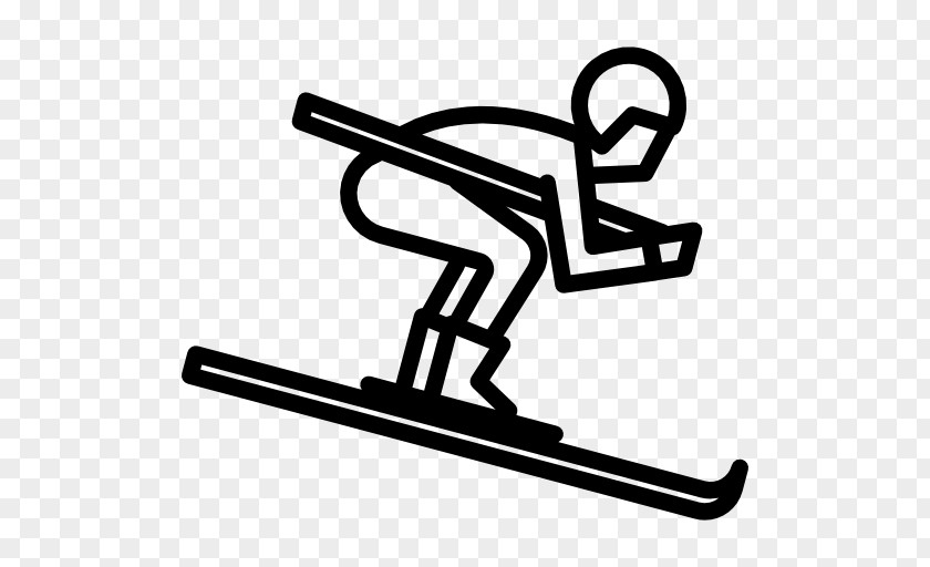Skiing Winter Sport Mountain PNG