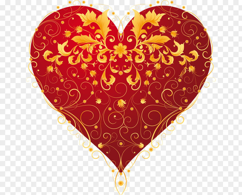 Valentine's Day Heart 14 February Desktop Wallpaper PNG