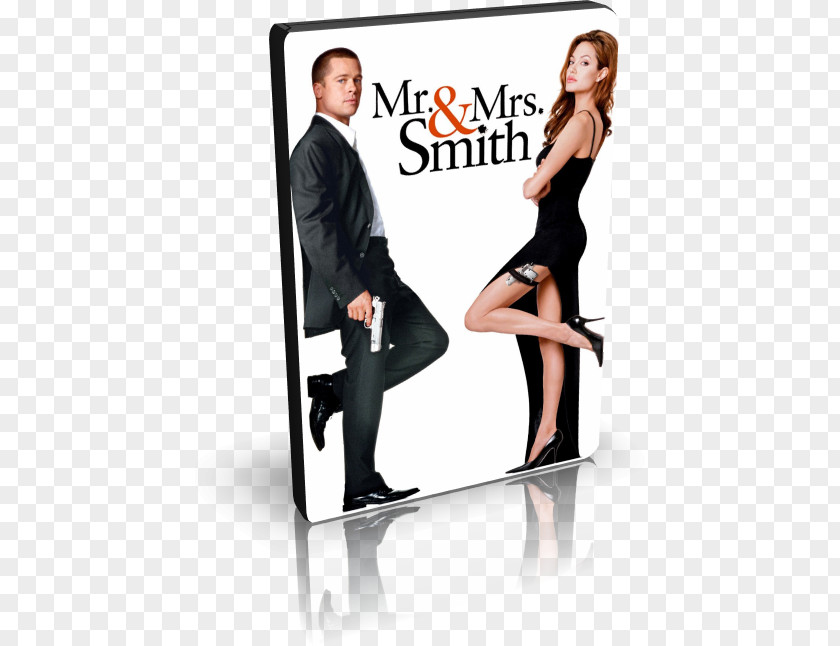 Angelina Jolie Mr And Mrs Smith Film Poster Cinema Romantic Comedy PNG