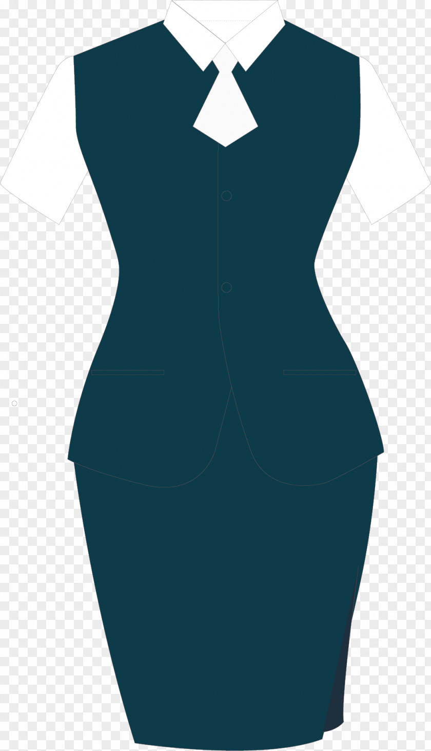 Approved By Blue Women Outfit Little Black Dress Shoulder Sleeve PNG