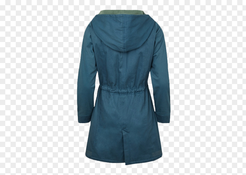 Ashta Overcoat Turquoise PNG