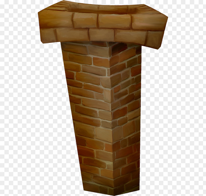 Barricaded Red Brick Chimney Wall Clip Art PNG
