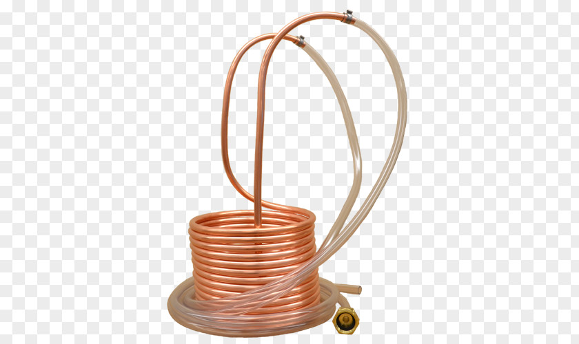 Beer High-gravity Wort Copper Chiller PNG