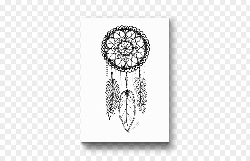 Boho Dreamcatcher Black And White T-shirt Mobile Phone Accessories Telephone PNG