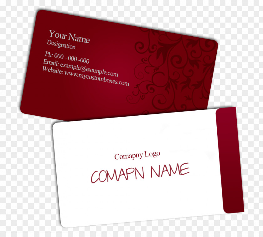 Business Cards Printing Visiting Card Font Brand PNG
