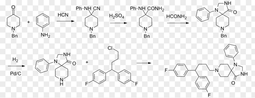 Chemical Synthesis Chemistry Compound Fluspirilene Aromatic Hydrocarbon PNG