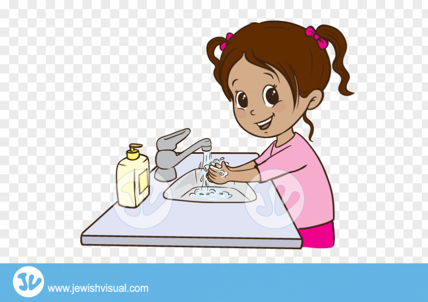 Child Hand Washing Clip Art PNG