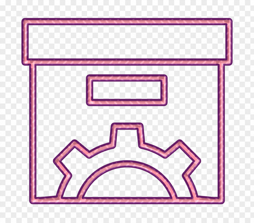 Creative Icon Product Box PNG