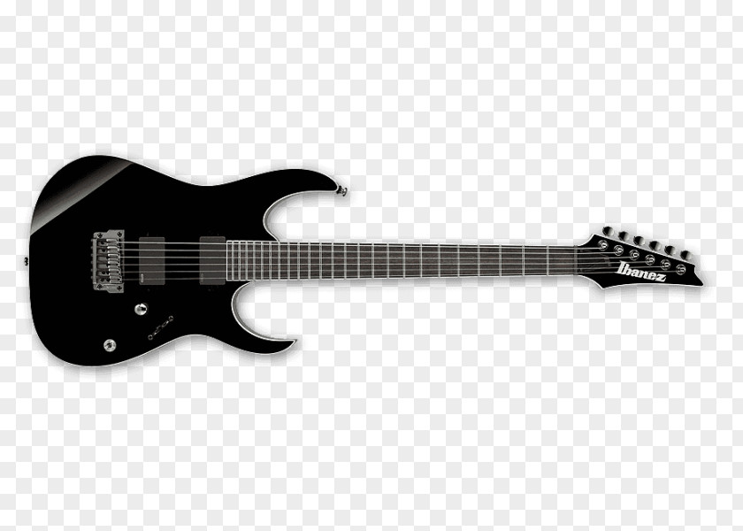 Electric Guitar Ibanez RG Seven-string PNG