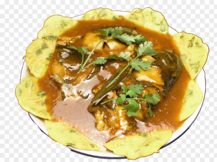 Paste Pancake Braised Fish Head Ragout Chinese Cuisine Recipe PNG