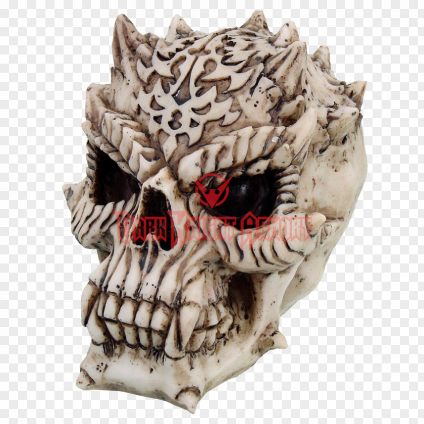 Skull Figurine Devil Statue Demon PNG