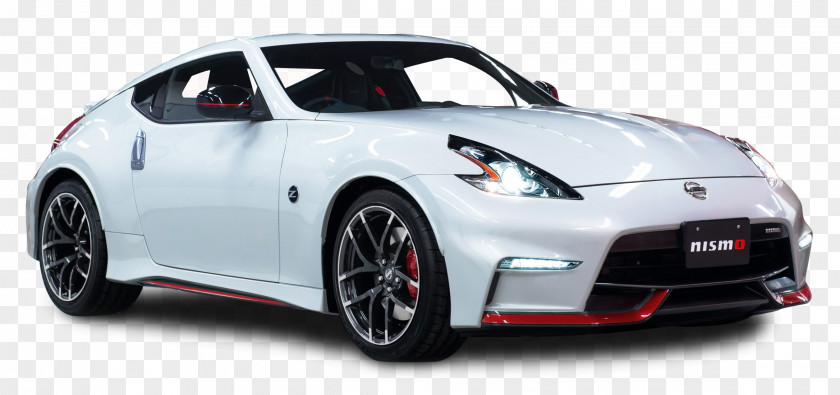 White Nissan 370Z NISMO Car 2018 2015 2016 2017 Coupe PNG