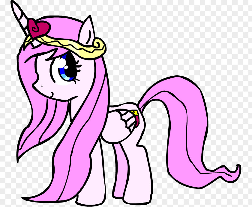 Cat Pony Horse Line Art Clip PNG