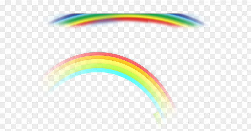 Rainbow Angle Font PNG