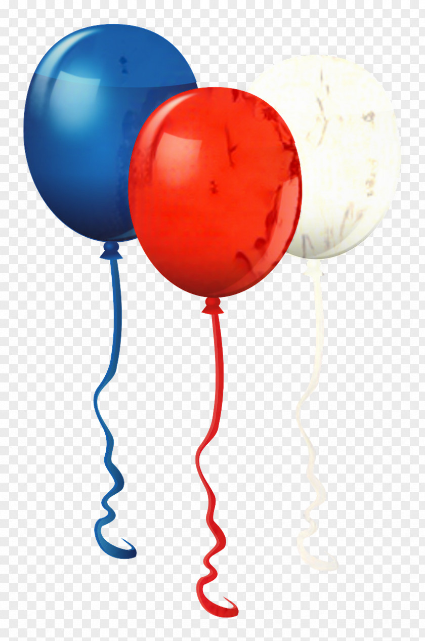 Red White & Blue Balloons Clip Art United States PNG