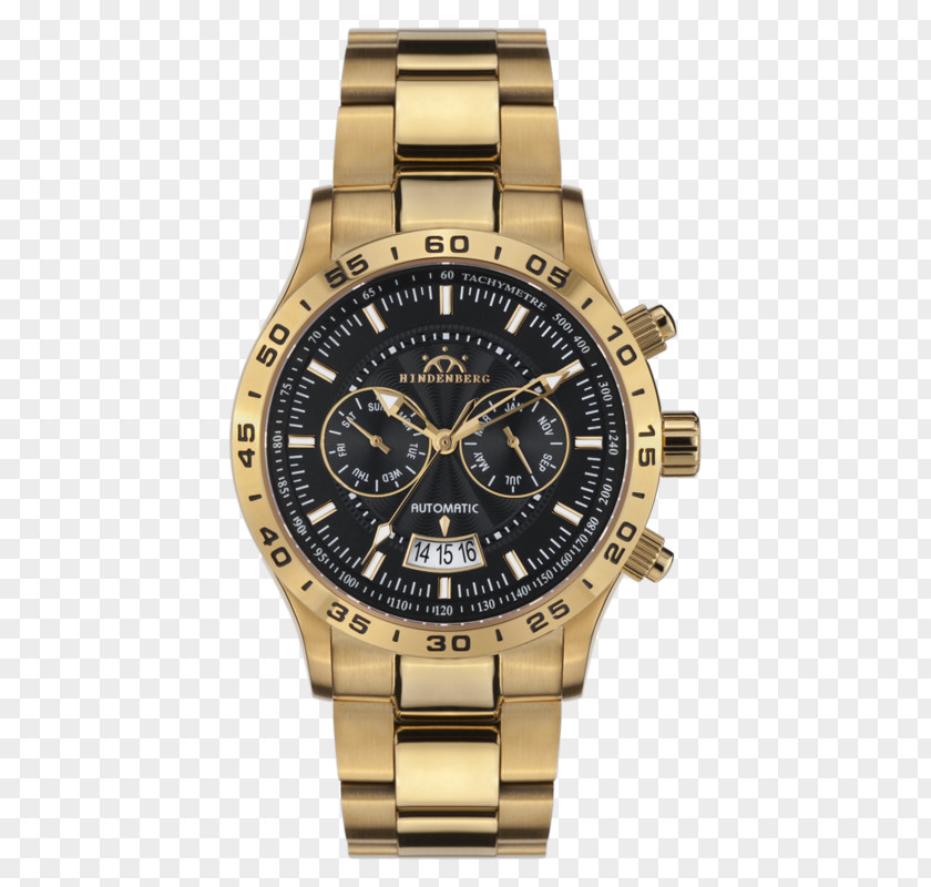 Watch Omega Seamaster Chronograph Gold Guess PNG