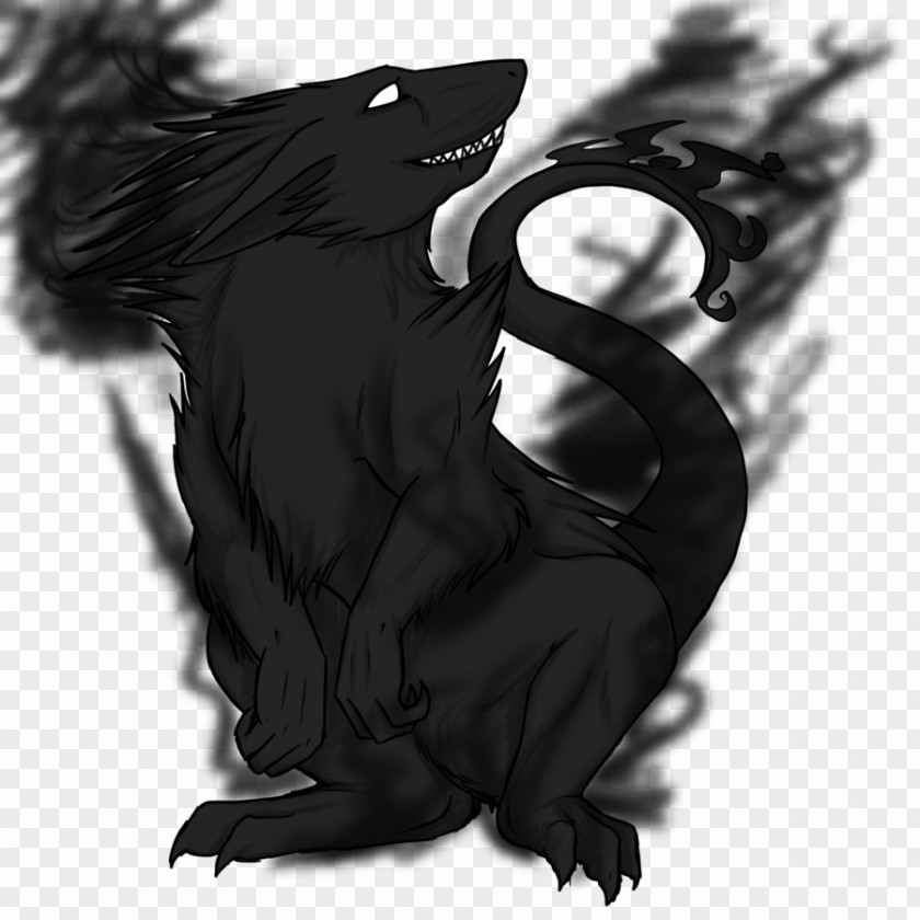 Werewolf Canidae Dog Mammal Black M PNG