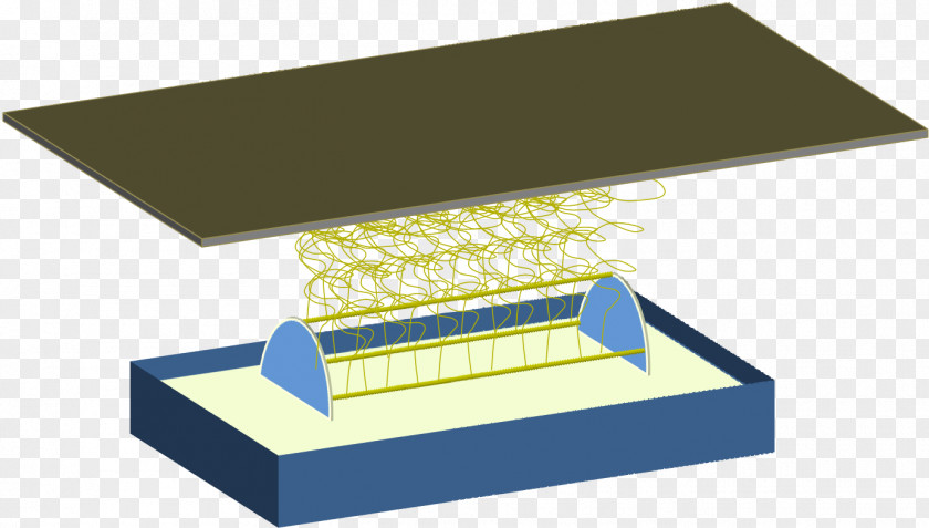 Wire Edge Melt Electrospinning Nanofiber Electrode PNG