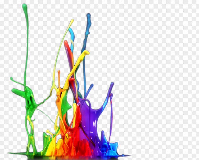 Color Spalsh Graphic Design Liquid Paint PNG