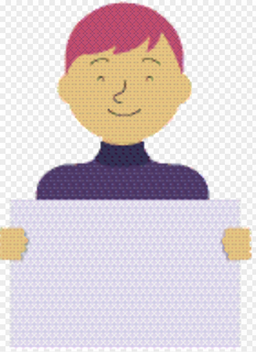 Gesture Smile Hair Cartoon PNG