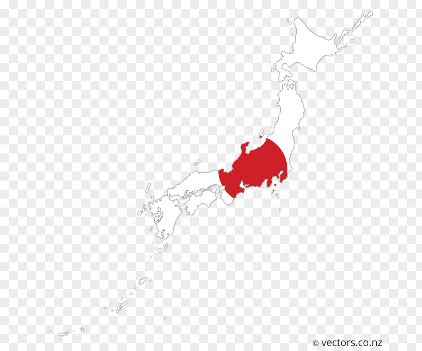 Japan Waves Map Flag Of Vector PNG