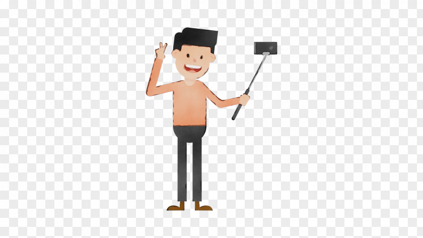 Microphone Joint Selfie Silhouette Cartoon Logo PNG