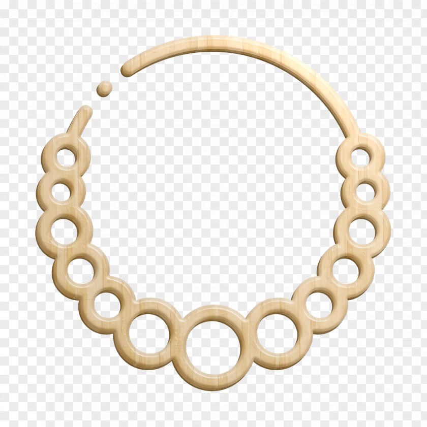 Pearl Icon Necklace Fashion PNG