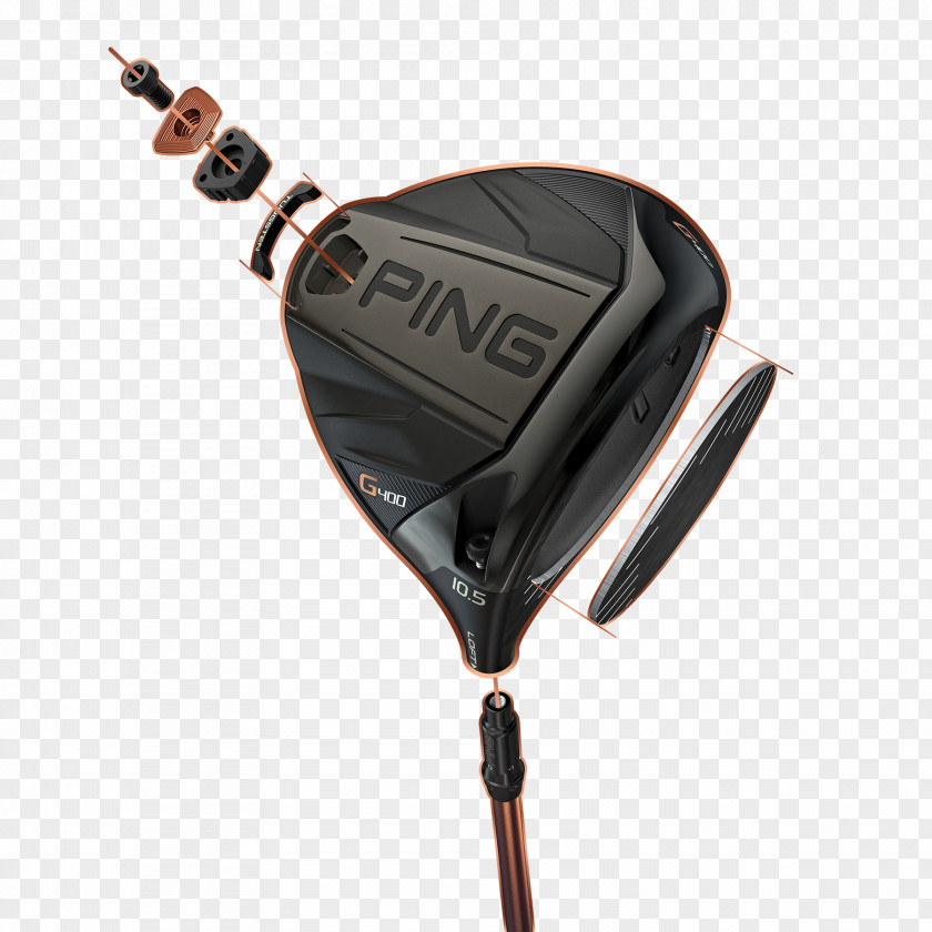 Streamlined PING G400 Driver Golf Clubs Cobra Max Offset PNG